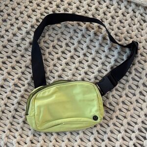 Lululemon Athletica Lime Green Belt Bag